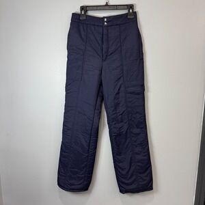 Obermeyer Yosemite Mens Navy Blue Insulated Ski Pants Snow‎ Trousers Size Small